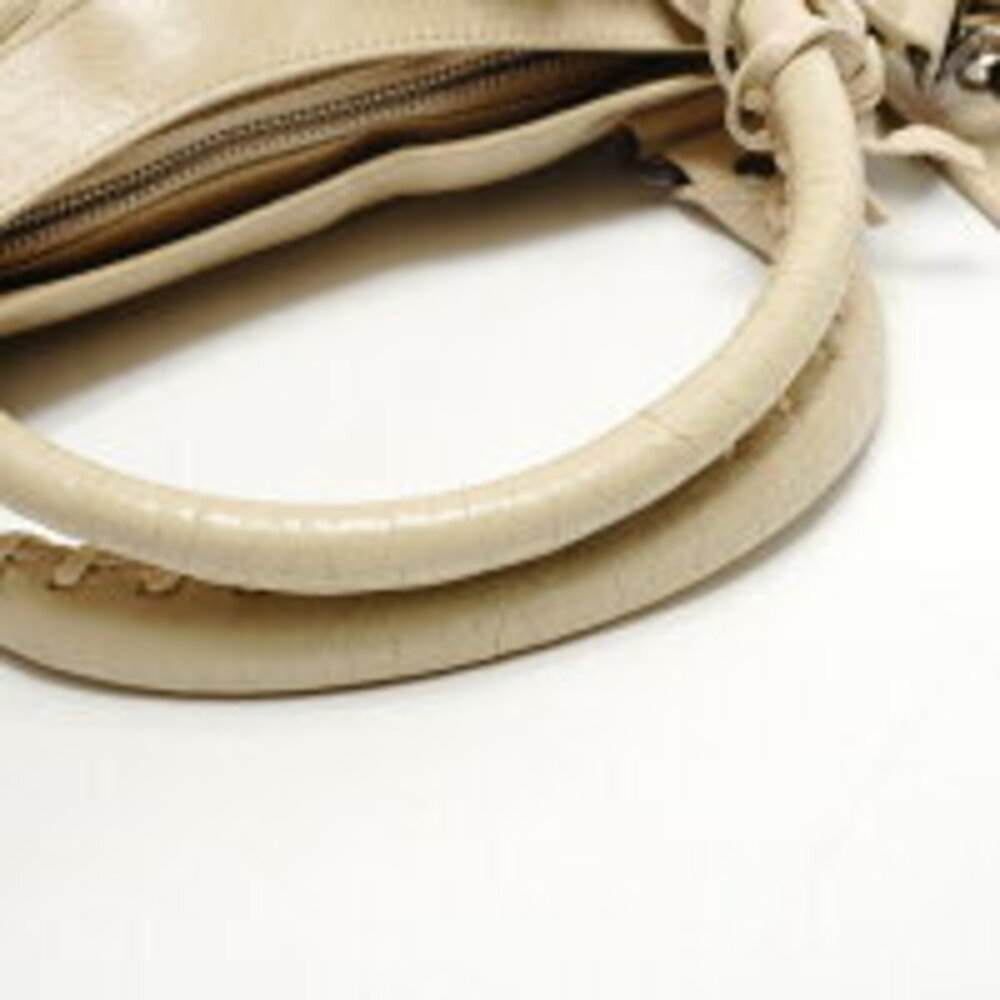 Balenciaga The First City Shoulder Bag Beige - Picture 10 of 13